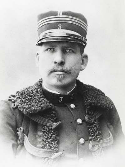 Portrait of Freystaetter, one of the judges of the Dreyfus affair by A. Gerschel
